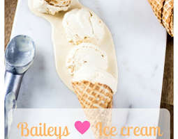 Kesän herkullinen Baileys-jäätelö on täällä /...