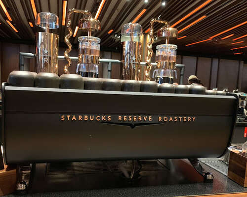 NYC ja Starbucks Reserve - kahvipaahtimo