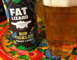 Fat Lizard Rib Tickler Rugby Lager