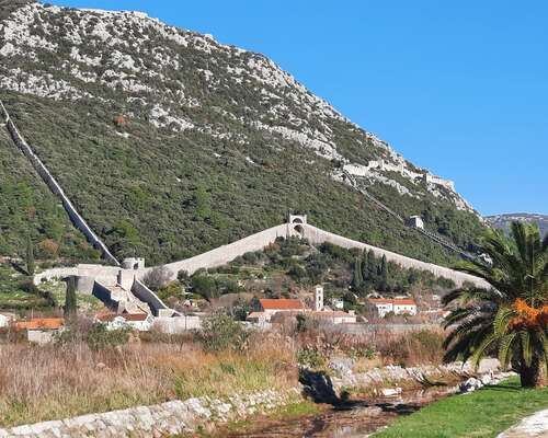 Mljet - Mokošica (Dubrovnik), lautta + 55 km