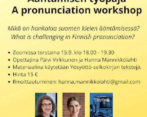 Ääntämisen työpaja - A Finnish pronunciation ...