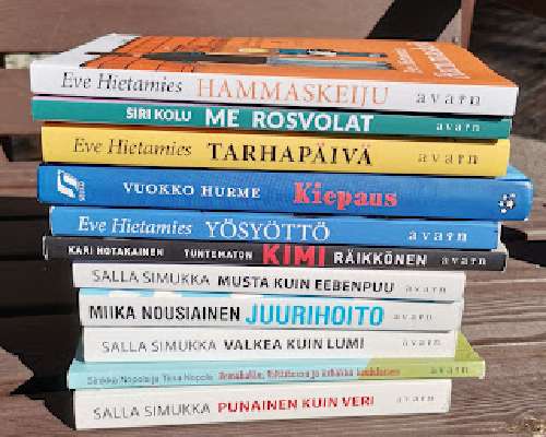 Read 12 books in easy Finnish in three months