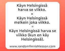 Silent sentence in Finnish