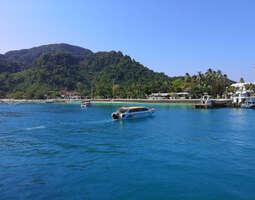 Saavuin Thaimaan Phi Phi -saarille