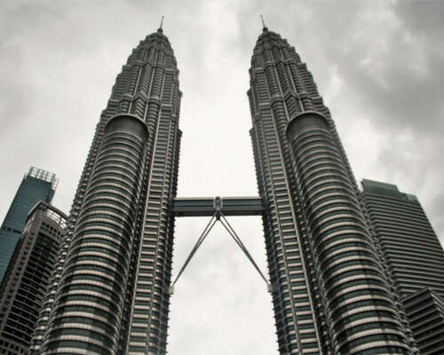 Sateinen Kuala Lumpur