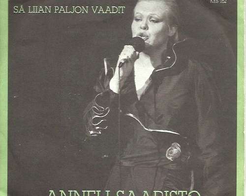 Retrovuosi 1984 päivän biisi 74: Anneli Saari...