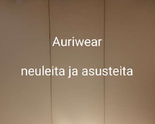 Uutuus: Auriwear