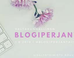 #blogiperjantai18 - Mitä blogi ja kirjoittami...