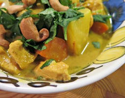 Masaman curry keitto