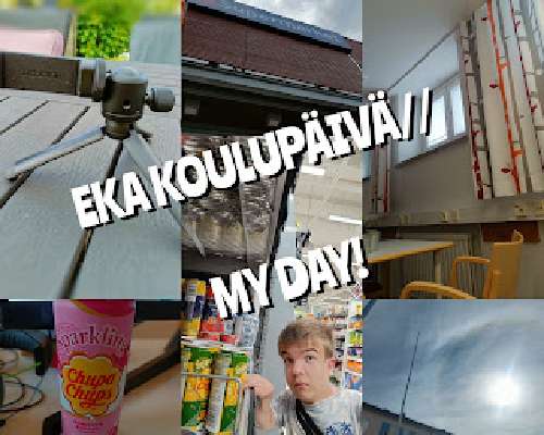 EKA KOULUPÄIVÄ// My Day
