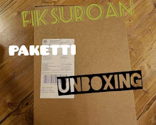 Fiksuruoan paketti unboxing