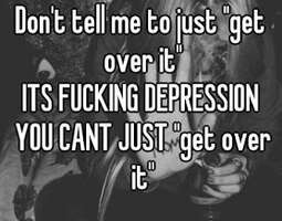 Älä käske masennusta pois