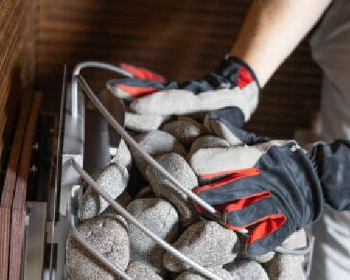 How to replace sauna stones to your electric ...