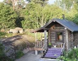 Suvikallion sauna mukana Suomen kaunein mökki...