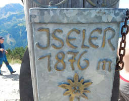 Oberjoch (1156m) - Iseler (1876m) ~700 korkeu...