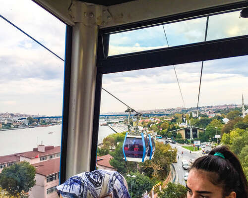 Istanbulin köysirata, Pierre Loti -kukkula & ...