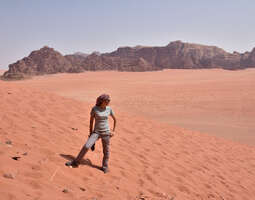 Wadi Rum, maailman kaunein aavikko? Wadi Rum,...