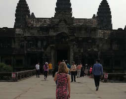 Angkor Wat ja kuinka sitten sattuikaan