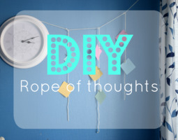 DIY Sisustusidea: Rope of thoughts