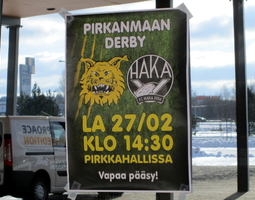 Pirkanmaan derby Pirkkahallissa: Ilves vs. Haka