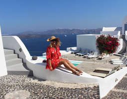 14. häämatka paratiisissa nimeltä Santorini