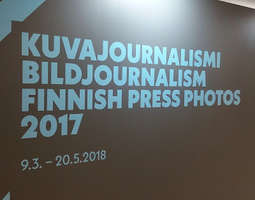 Kuvajournalismi 2017 näyttely