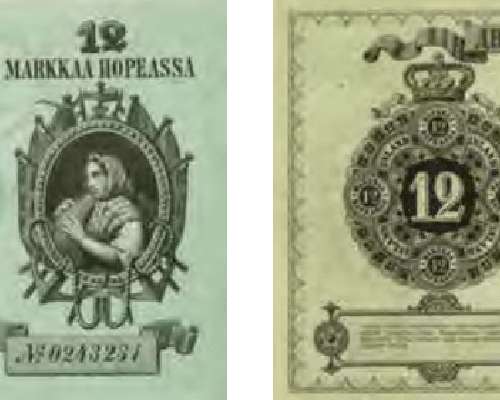 12 markkaa 1862