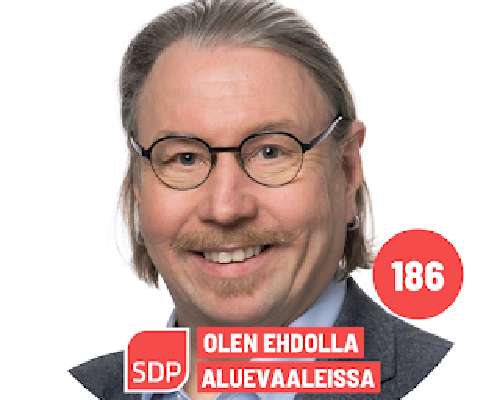 Sote-edustakseni valitsen Jukka Hämäläisen 186