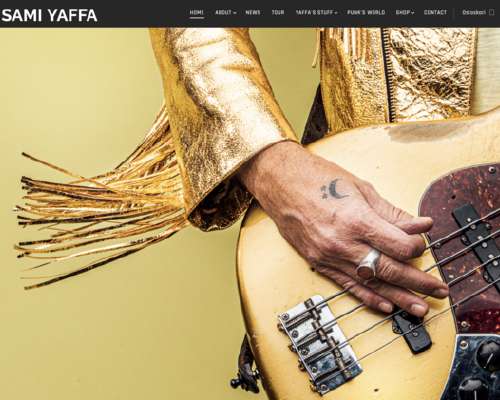 New website for Sami Yaffa