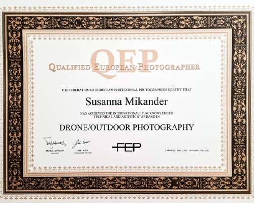 Qualified european photographer