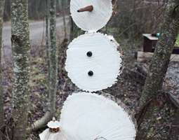 Diy lumiukko puusta
