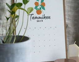 Ilmainen printattava kalenteri 2019