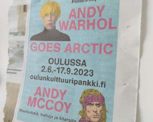 Andy Warhol Goes Arctic -julistenäyttely & An...