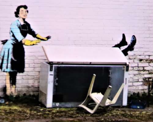 Banksyn ystävänpäivän teos jää osuusomistukse...