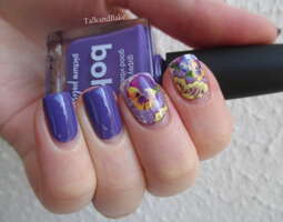 Picture Polish - Boho with MILV N815 water decals