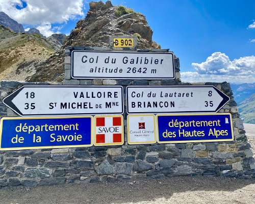 Col du Galibier, Ranska 2642 metriä – Autolla...