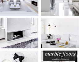 Marble carrara floor inspiration