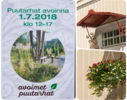 Avoimet puutarhat 2018: Kirsin puutarhan ja S...