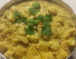 Aloo Gobi, intialainen peruna curry