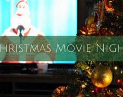Toddlers’ Christmas movie night