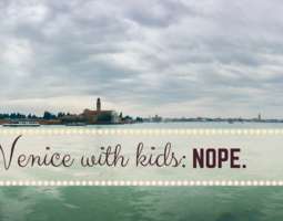 Venice is beautiful, but you should stay away...