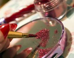 Paint and sparkle