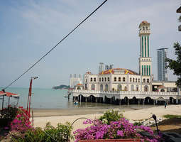 Living by The Floating Mosque in Penang, Malaysia