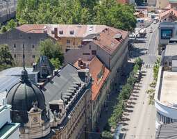 Ljubljana – pari askelta turistireiteiltä