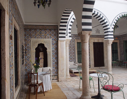 Kaunein hotellihuone ikinä. Dar Ben Gacem, Tunis