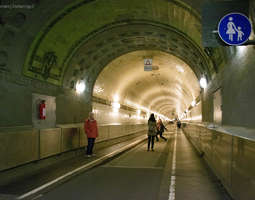 Hampuri: vanha Elben tunneli