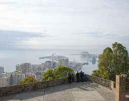 Näköalapaikka Málagassa: Gibralfaron linnoitus
