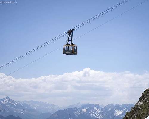 Nebelhornin huipulla Oberstdorfissa