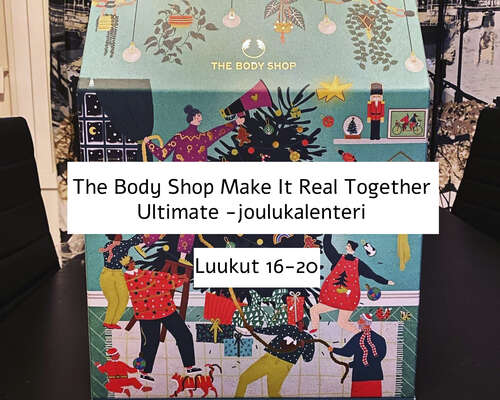 The Body Shop Ultimate -joulukalenteri luukut...