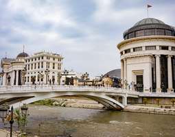 Skopje, Makedonian hämmentävä pääkaupunki